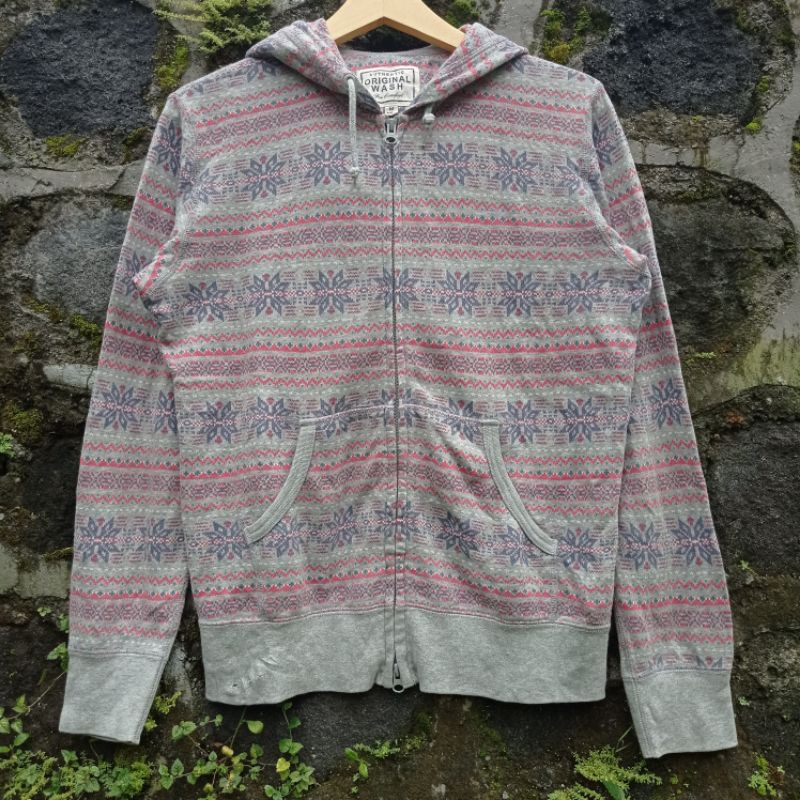 ZIPPER HOODIE UNIQLO NAVAJO