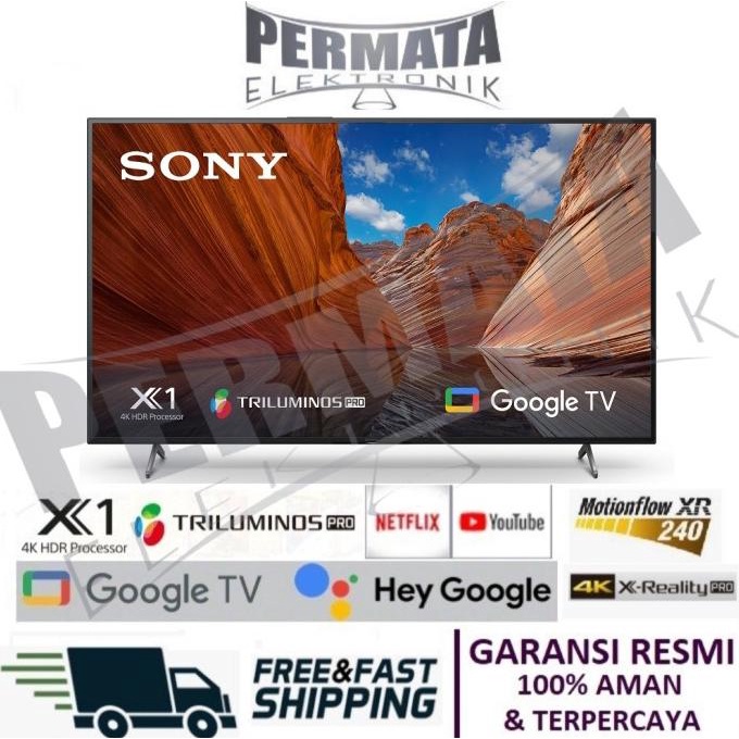 Sony Bravia KD-65X80J 65 Inch UHD 4K HDR Smart Google Android LED TV