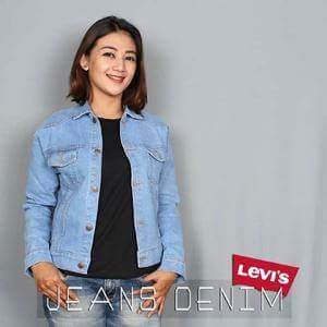 Jaket Jeans Wanita LEVIS BIOBLITZ Jaket Levis Jaket Denim Kerah Jaket Wanita Jaket Ariel Pakaian Wa