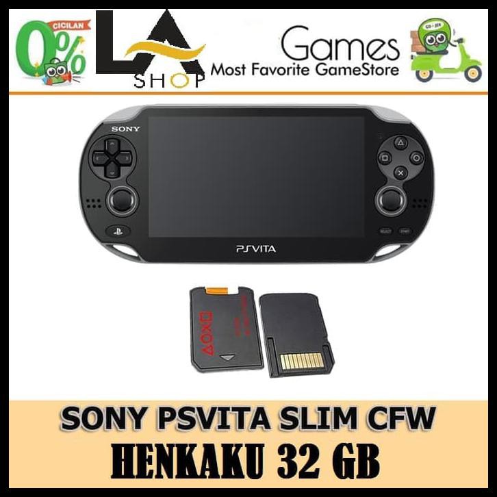 PS Vita PSVita SLIM CFW HEN HENKAKU 32 GB TERBATAS