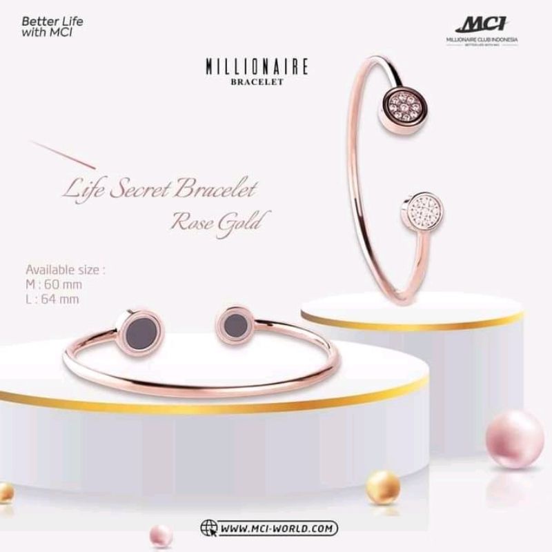Pendant LSB Rose Gold MCI Original