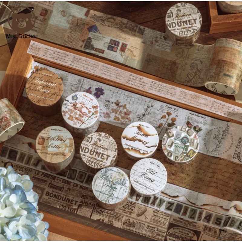 

washi tape selotip vintage retro