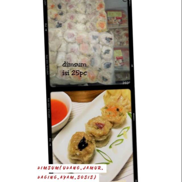 

Dimsum frozen food