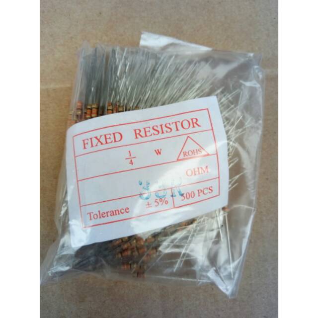 Resistor 33 ohm 1/4 watt  /50pcs