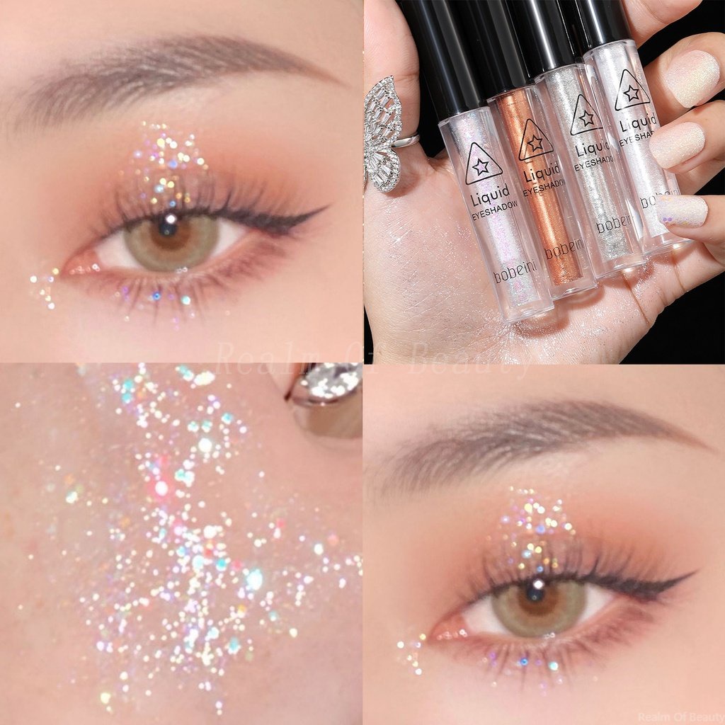 Liquid Eyeshadow glitter cair shimmer kosmetik mata murah