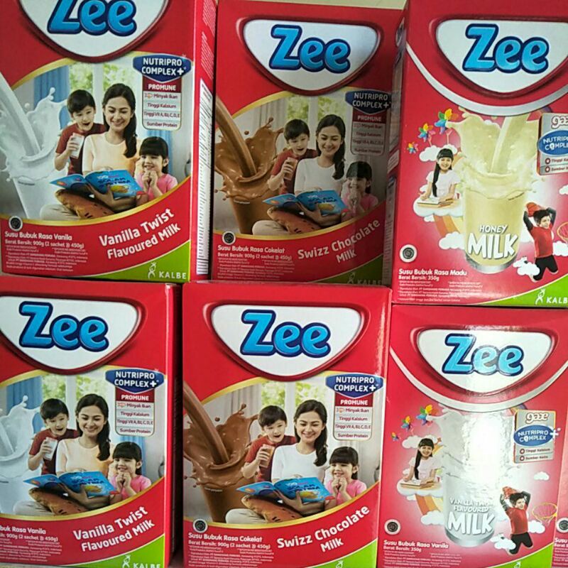 

SUSU ZEE Vanilla, coklat, strawberry