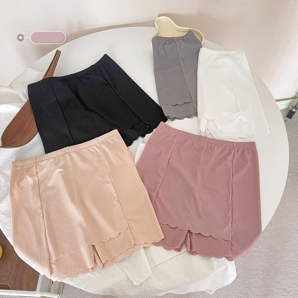 Nicebra Celana Pendek Wanita Sutra Tipis Import 2068