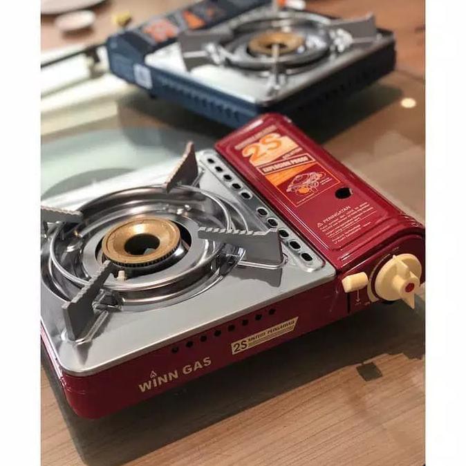 Kompor Gas Portable Winngas W2S Double Safety