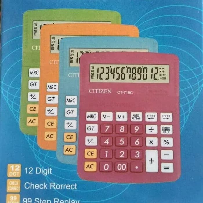 

KALKURATOR CITIZEN CT-718C