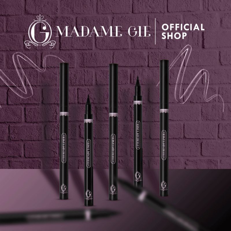 Madame Gie Eyeready Liner &amp; Wing It Lady Liner| Eyeliner Waterproof