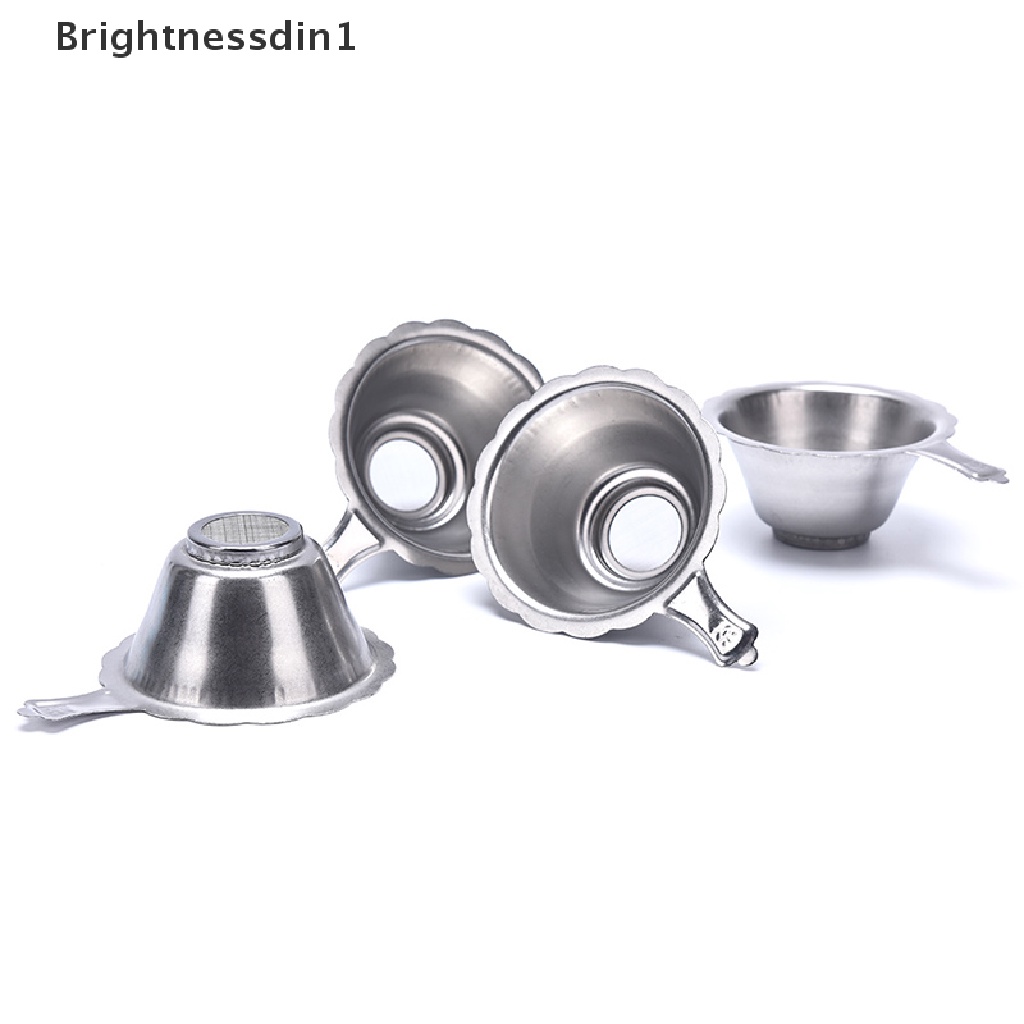 1 Pc Saringan Teh Bahan Stainless Steel Dapat Digunakan Kembali
