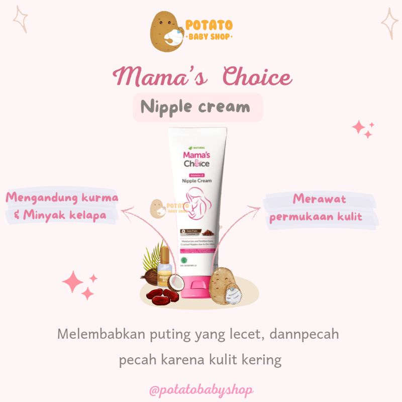 Mama's choice  Intensive Nipple Cream - Krim Puting Mamas Choice