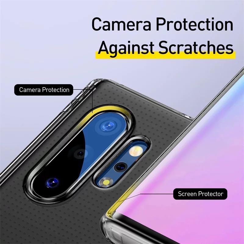 SAMSUNG A81 NOTE 8 9 NOTE 10 10 PRO 10+ PLUS NOTE 10 LITE NOTE 20 20 ULTRA Sotfcase Bening Clear Case Silikon Transparan