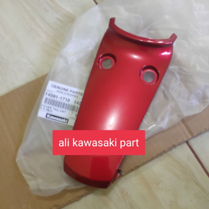 cover tail sambungan body bodi belakang merah athlete original