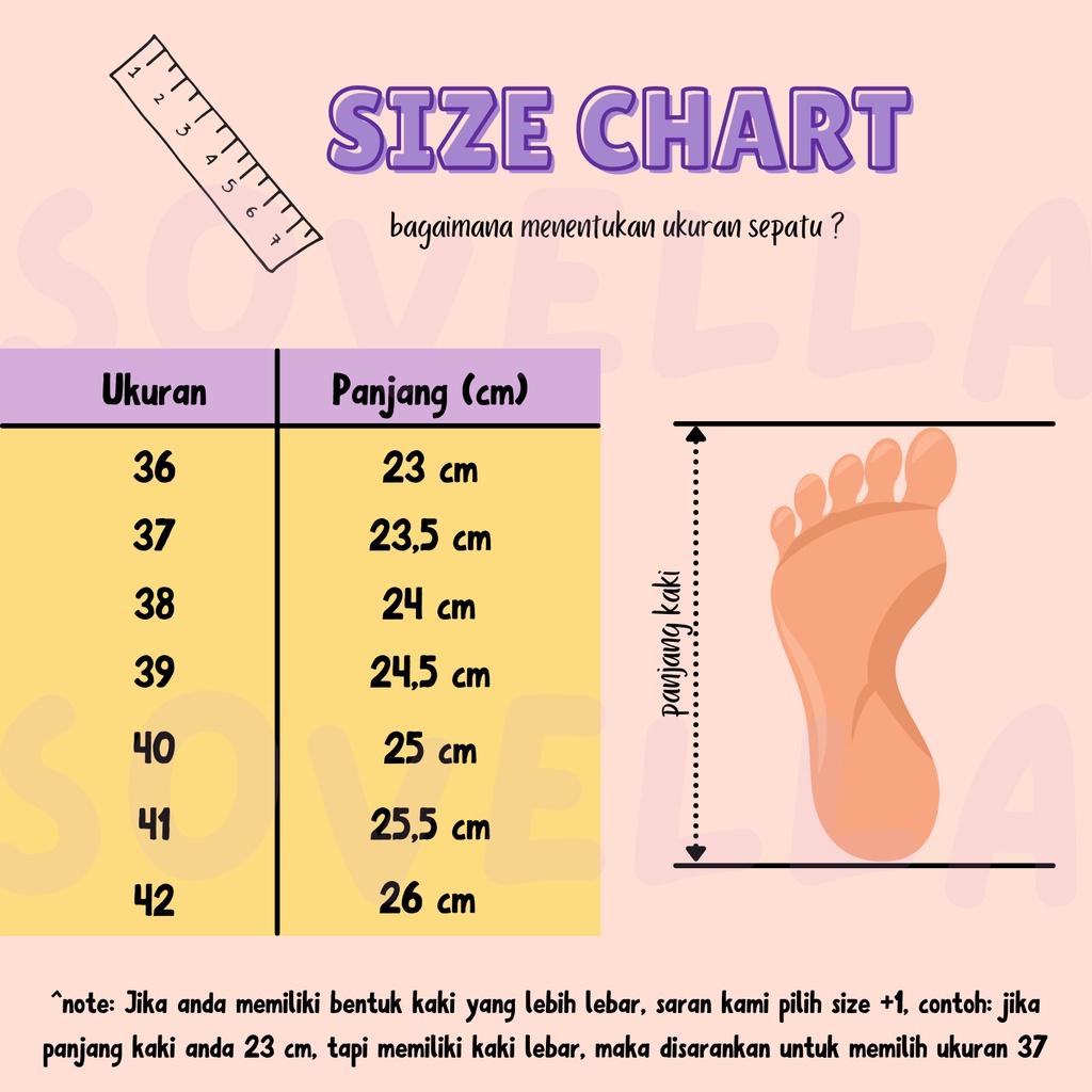 SOVELLA Laura Sepatu Sneakers Olahraga Simple Putih Polos Wanita Import-6