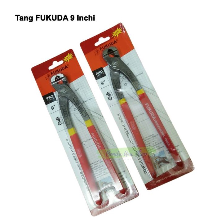 Gegep Fukuda 9 Inchi Tang Kakatua Gegep kawat 9" | Catut FUKUDA 9 Inchi Oryginal