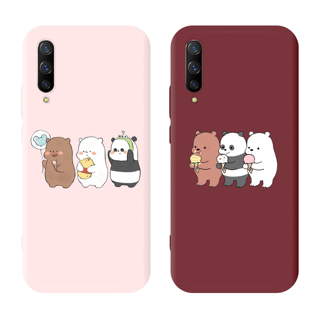 Casing Soft Case Tpu Motif We Bare Bears Untuk Vivo Y50 Y30 V19 Y55 Y55s Y55l Y89 Y95 V9 V11i V15 Pro Y91 Y91i Y91c Y93 Y12 Y15 Y17 Y19 Y11 2019