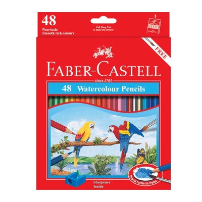 

Gramedia Banjarmasin - Faber Castell Watercolor PC - 48 Colours