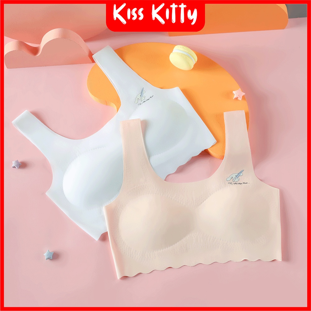 Miniset Bra Remaja Seamless Tanpa Kawat BH Wanita Anak Sekolah Tanktop Pelajar Import Korea Jepang