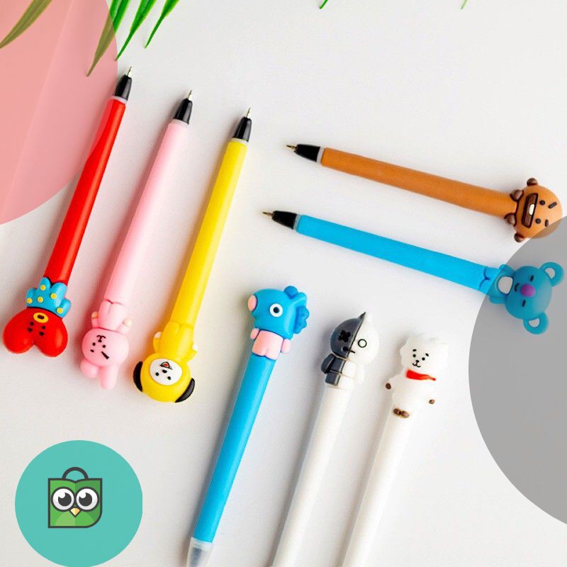 

Promo [BS] BISA COD KPOP BTS BT21 Pena Bolpoin Kecil Pen Mini Elegan