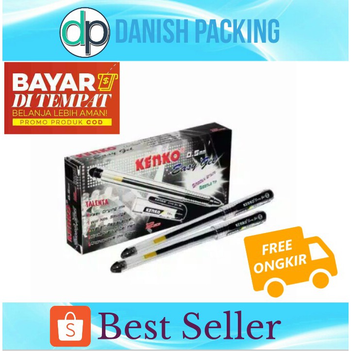 

Pulpen Tinta Cair Easy Gel Kenko Satuan