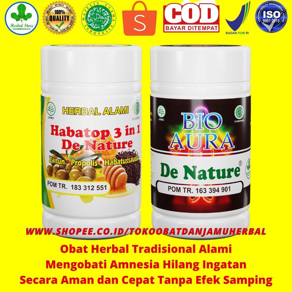 Obat Herbal Mengobati Amnesia Hilang Ingatan Secara Aman dan Cepat