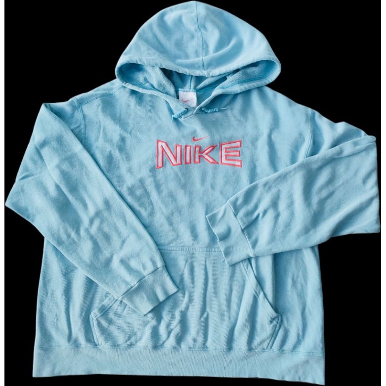 Hoodie Nike center Spellout 90's