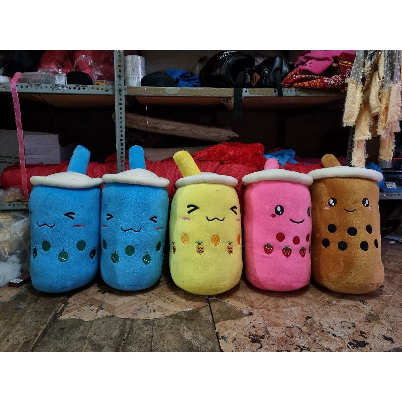 Boneka Boba Bantal Boba Super Jumbo Viral Yelvo 60CM