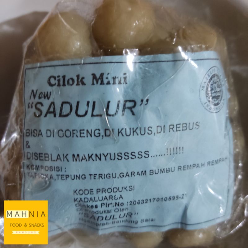 

CILOK ISI AYAM BAHAN SEBLAK TOPPING BASO ACI GURIH MURAH ISI 20pcs DAN 50pcs