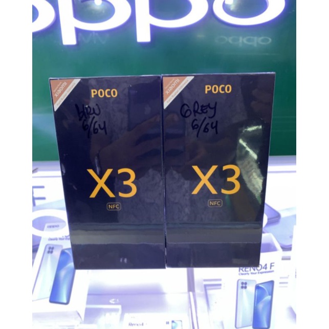 XIAOMI POCO X3 NFC 8/128GB 6/64GB GARANSI RESMI TERMURAH