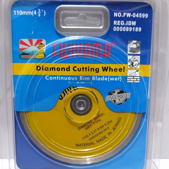 diamond cutting wheel fujiyama basah
