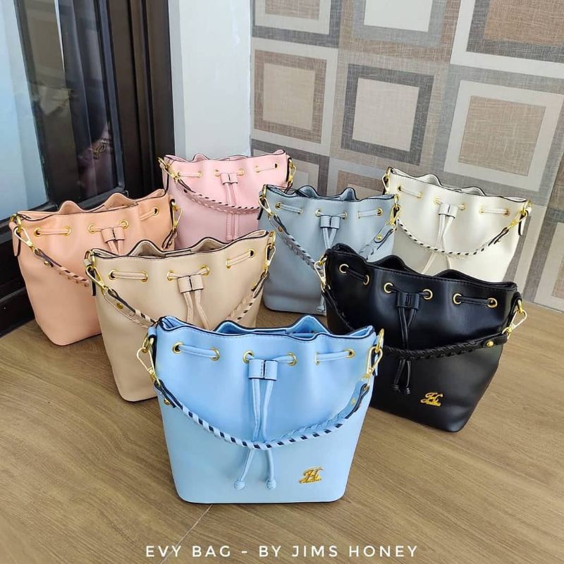 EVY BAG JIMSHONEY TAS SLEMPANG JINJING FREE 2 TALI