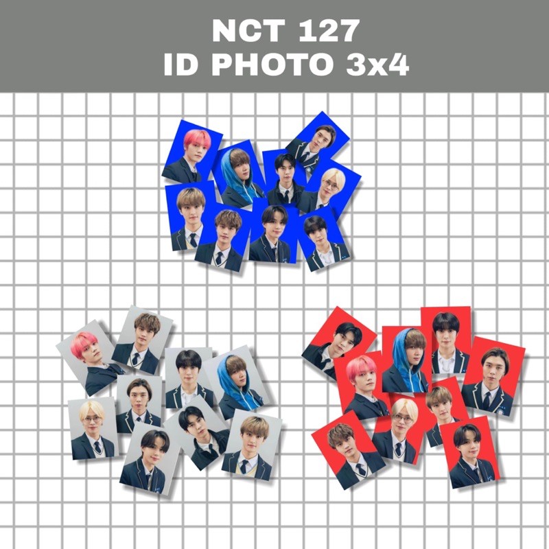 NCT127 ID PHOTO TAEIL TAEYONG JOHNNY YUTA DOYOUNG JAEHYUN JUNGWO MARK HAECHAN