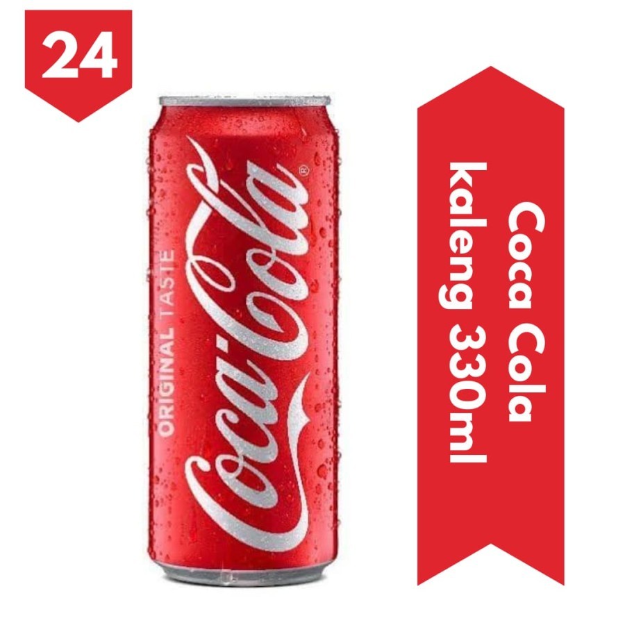 

Coca Cola/Fanta/Spirte Kaleng 330ml 1 karton 24pcs