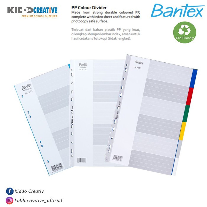 

Bantex PP Colour Divider A4 5 - 20 Pages A3 Portrait A3 Landscape
