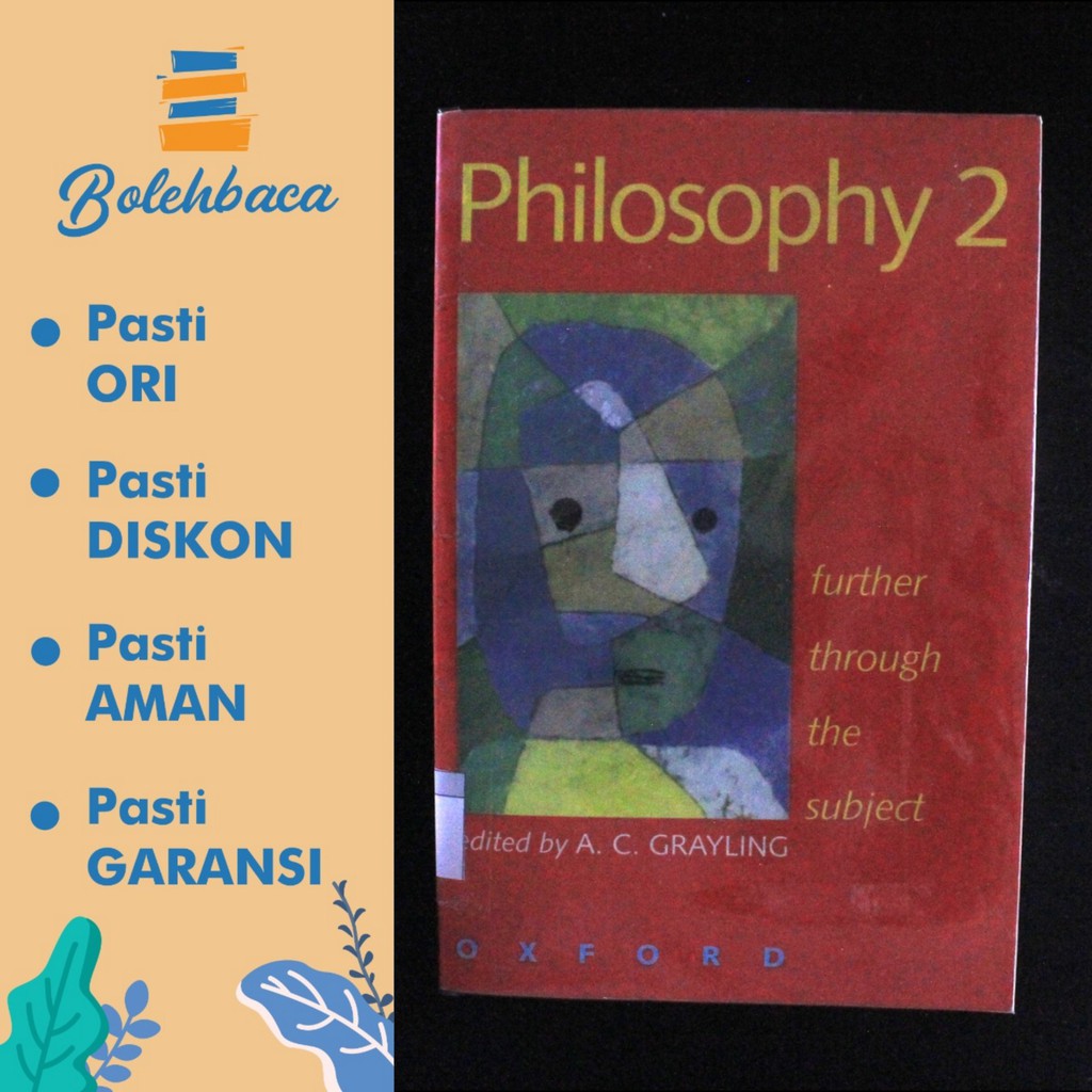 Jual Philosophy 2 - Further Through The Subject By AC. Grayling ...