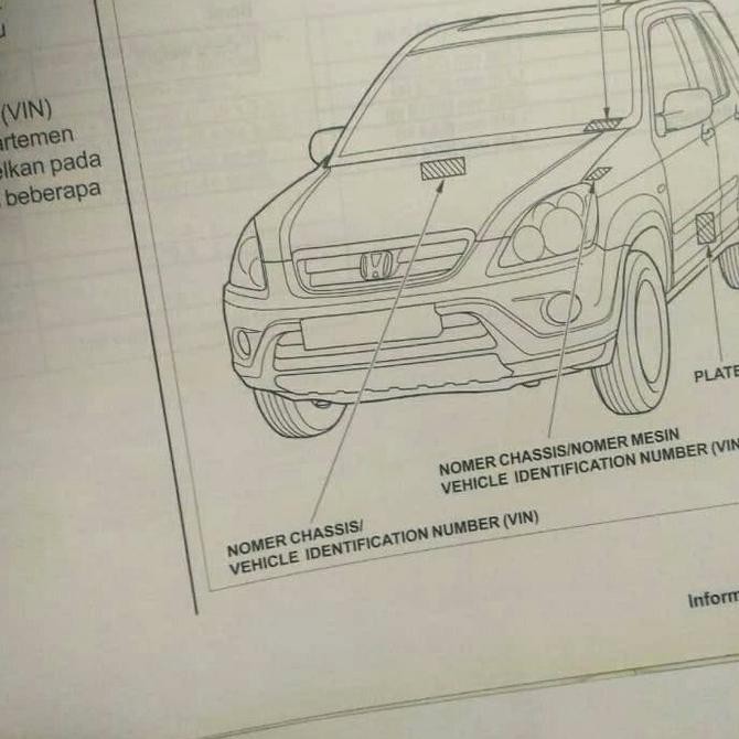 Jual Buku Panduan Manual Honda Crv Gen 2 Thn 2005 2006 Facelift At Mt