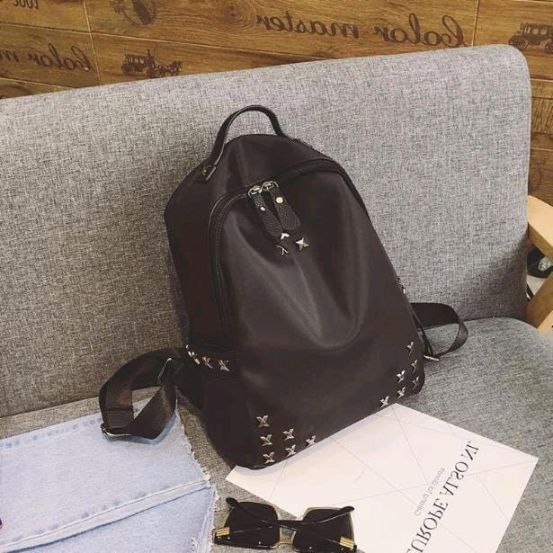 Tas Ransel Wanita Hitam Oxford