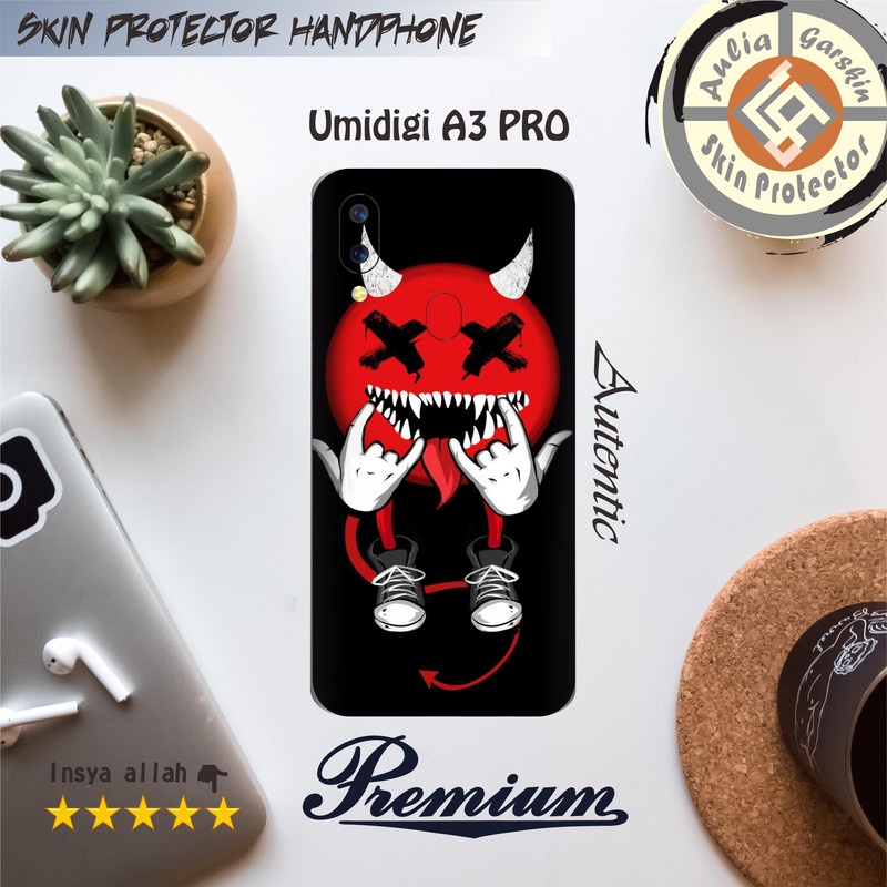 Garskin HP Umidigi A3 PRO Motif devil - Free Custom Motif