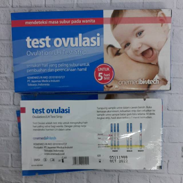 1 pcs BABY TEST  onemed Ovulation test / alat uji kesuburan wanita