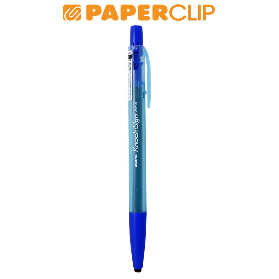

MARKER ZEBRA KNOCK SIGN FIB BLUE