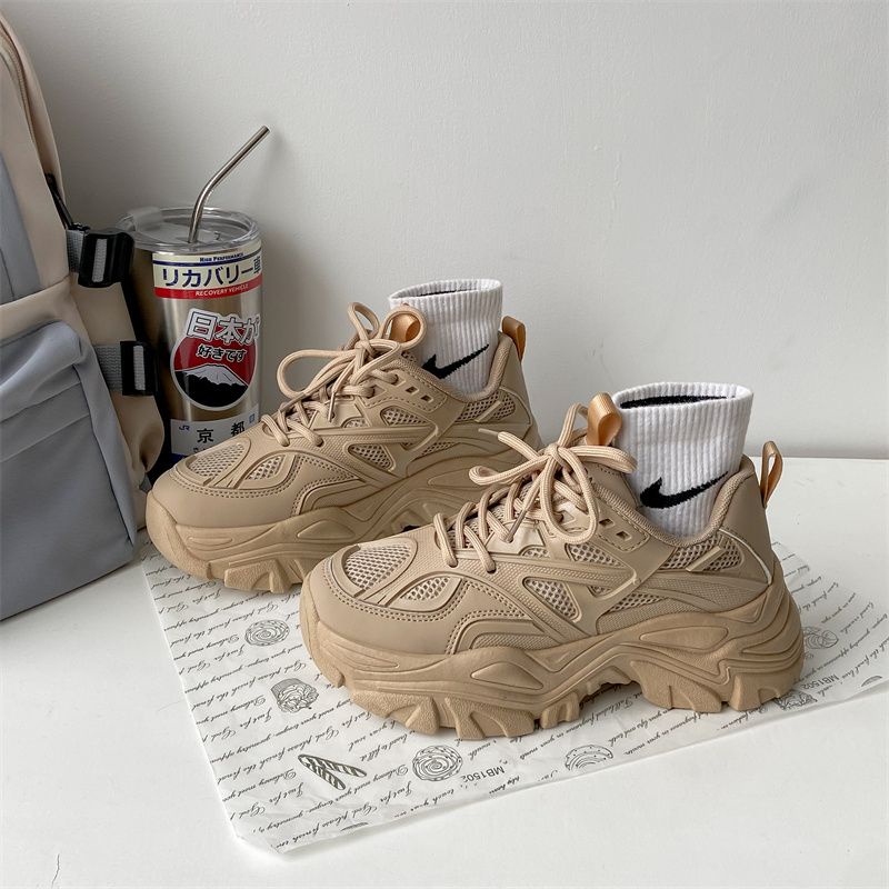 [GROSIR][COD] SEVEN_DAY SEPATU SNEAKERS WEDGWS WANITA TERBARU 'MOCCA' //H-89