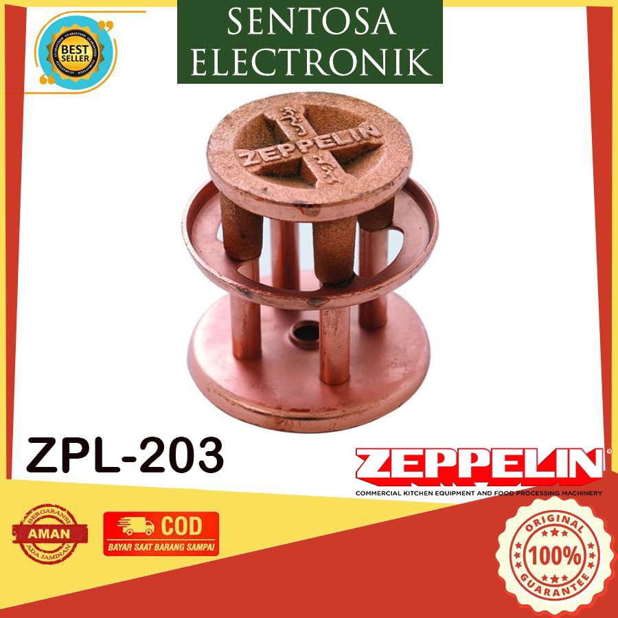 Kepala Kompor Gas Semawar Zeppelin 203 (Kepalanya Saja)