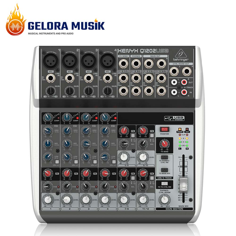 Mixer Behringer Xenyx Q1202USB