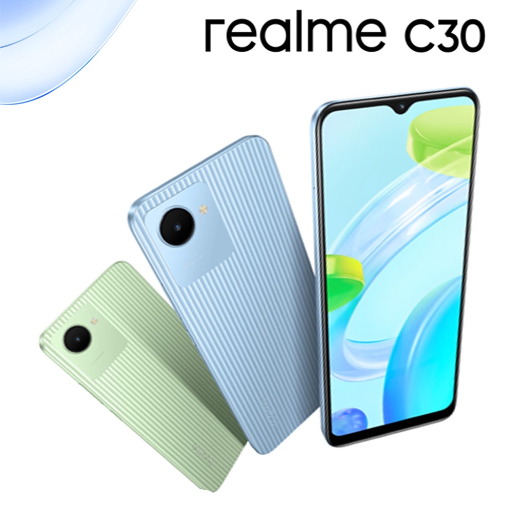 Realme C30 C30s 2/32 3/32 4/64 RAM 2 3 4 ROM 32 64 GB 2GB 3GB 4GB 32GB 64GB HP Smartphone Android