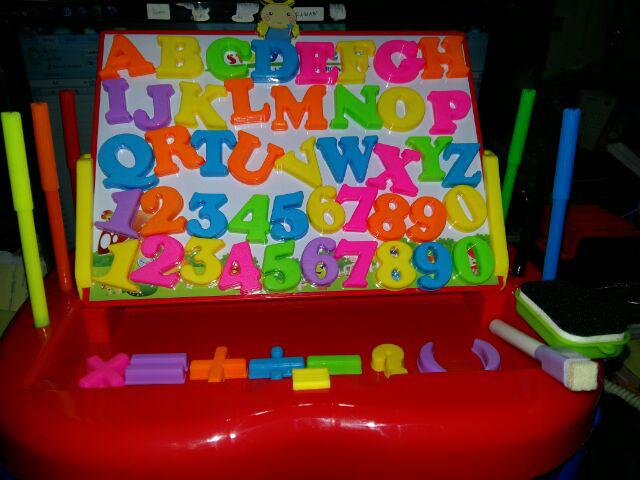 Paling Murah Se-shopee Drawing Board Meja Belajar Edukatif