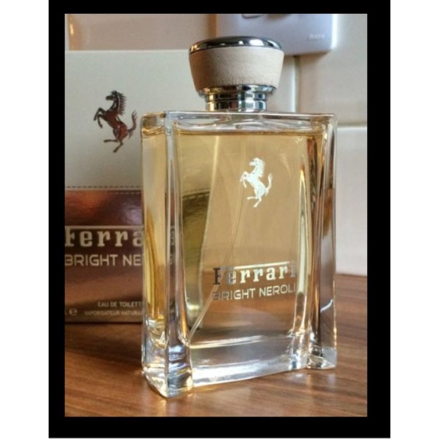 Parfume Ferrari Bright Neroli for men Eau de toilette 100 ml original Eropa nonbox reject/tester