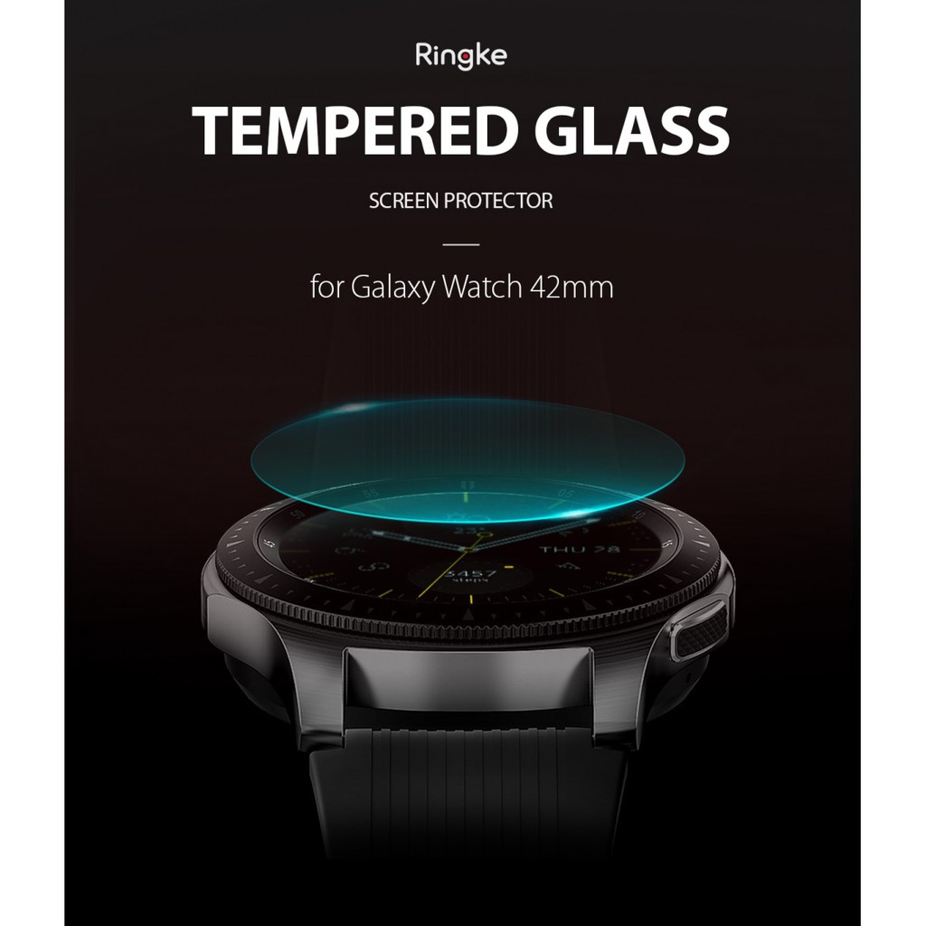 Ringke ID GLass Tempered Glass Screen Protector For Galaxy Watch 42mm