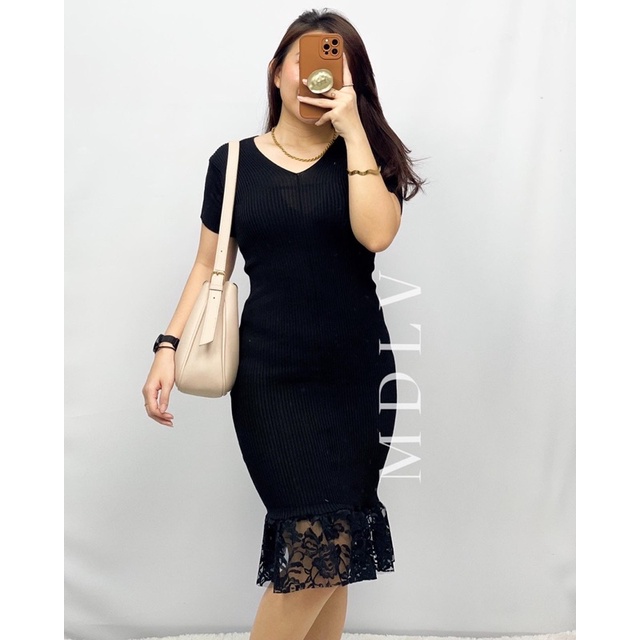 MDLV ~ DRESS RAJUT DUYUNG // DRESS PANJANG RAJUT CEWEK // FASHION WANITA