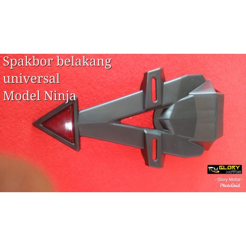 Jual Spakbor belakang model ninja universal pemakaian | Shopee Indonesia